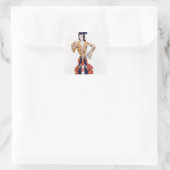 バレエ団のニジンスキーの衣装 スクエアシール (バッグ)