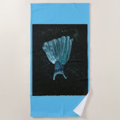 バレエ団の夜 ビーチタオル (正面)