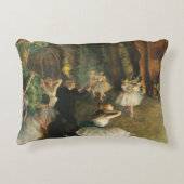 バレエ団の舞台上でのリハーサル,デガスアート アクセントクッション (正面)