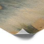 バレエ団の舞台上でのリハーサル ポスター (角)