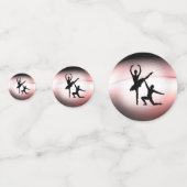 バレエ団ダンスピンクアクセント コンフェッティ (正面)