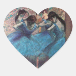 バレエ団バレエ団バレエ団の青い学校 ハートシール