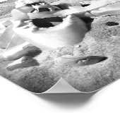 バレエ団ビーチ ポスター (角)