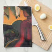 バレエ団ロシアの団、マック威厳があるス キッチンタオル (四つ折り)