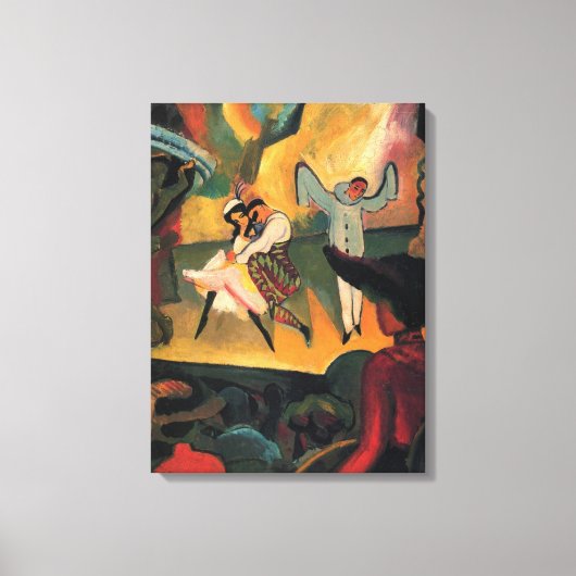 バレエ団ロシアの団、マック威厳があるス キャンバスプリント (正面)