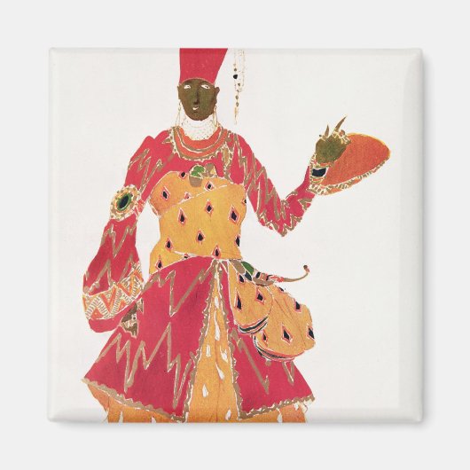 バレエ団「シャイラザード」の宦官 マグネット (正面)