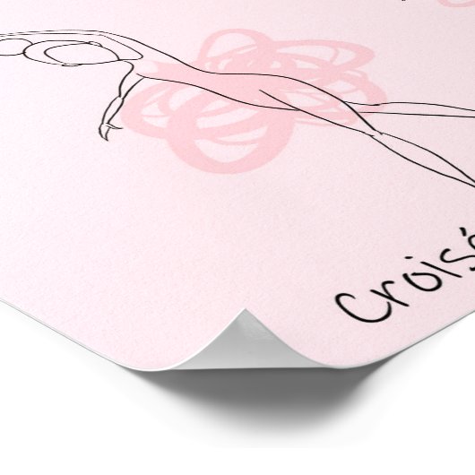 バレエ団 ポスター (角)