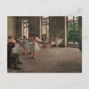 バレエ学校のダンサーEdgar Degas ポストカード