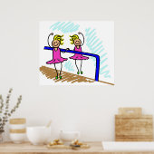 バレエ少年 ポスター (キッチン)