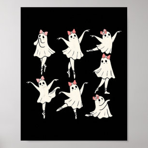 バレエ幽霊バレエ不気味ダンサーダンス先生ハ ポスター