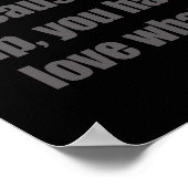 バレエ感動的ポスターミスティコープランド引用文 ポスター (角)