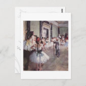 バレエ教室はがき ポストカード (正面/裏面)