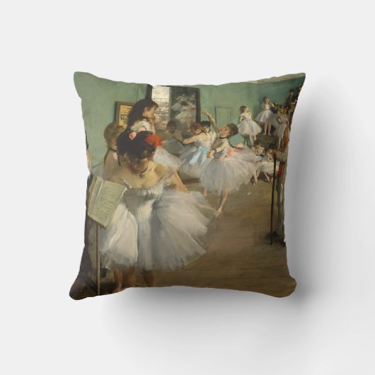 バレエ教室 | Edgar Degas |印象派 クッション (裏面)
