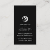 バレエ教師のダンス 名刺 (裏面)