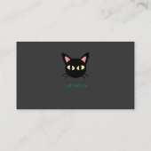 バレエ猫 名刺 (裏面)