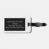 バレエ用スリッパつま先シューズ ラゲッジタグ (裏面横)