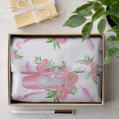 バレエ用スリッパ(デザイン12)デコページ 薄葉紙 (ギフト)