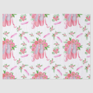 バレエ用スリッパ(デザイン12)デコページ 薄葉紙