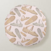 バレエ用スリッパ ラウンドクッション (正面)