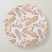 バレエ用スリッパ ラウンドクッション (裏面)