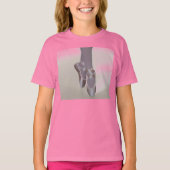 バレエ用スリッパTシャツ Tシャツ (正面)