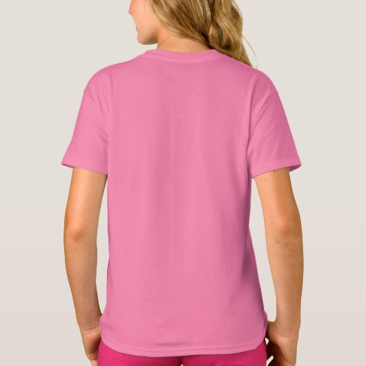 バレエ用スリッパTシャツ Tシャツ (裏面)
