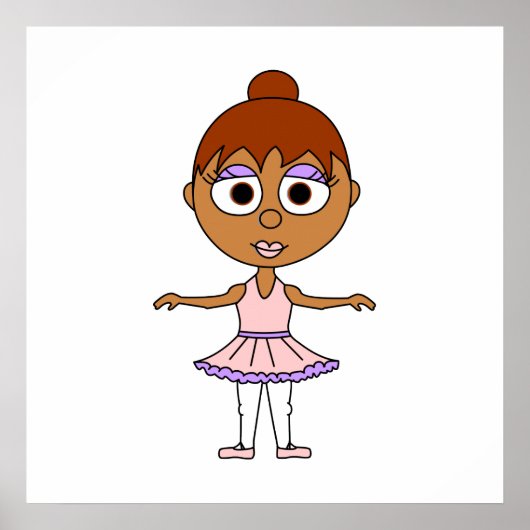 バレエ第2位ポスター – Ballerinas Series ポスター (正面)