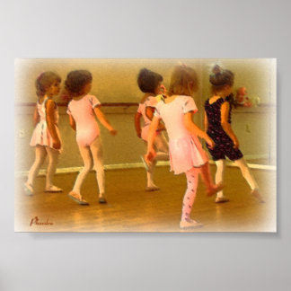 バレエ練習 ポスター