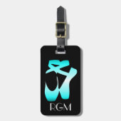 バレエ荷物タグ ラゲッジタグ (正面縦)