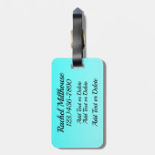 バレエ荷物タグ ラゲッジタグ (裏面縦)