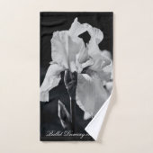 バレエ踊りオンステージイン白黒 バスタオルセット (ハンドタオル)