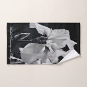 バレエ踊りオンステージイン白黒 バスタオルセット (ハンドタオル)