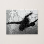 バレエ踊りバレリーナ ジグソーパズル (横)