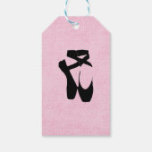 バレエ靴と最初のリサイタル ギフトタグ (裏面)