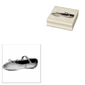 バレエ靴スリッパバレリーナダンスクラス先生 ラバースタンプ (押印)