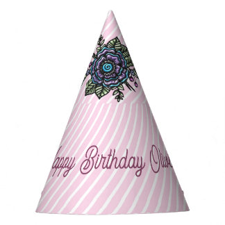 バレエ靴花 パーティーハット