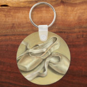 バレエ靴 キーホルダー (正面)