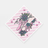 バレエ靴 スタンダードランチョンナプキン (角)