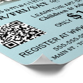 バレエ靴，ダンス広告レッスン ポスター (角)