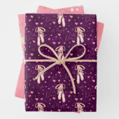 バレエ靴 ラッピングペーパーシート (インサイチュ)