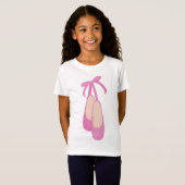 バレエ靴 Tシャツ (正面フル)