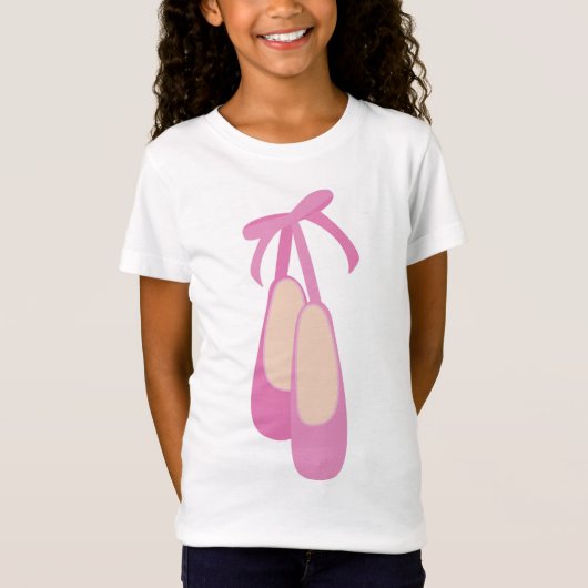バレエ靴 Tシャツ (正面)