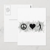 バレエ1 ポストカード (正面/裏面)