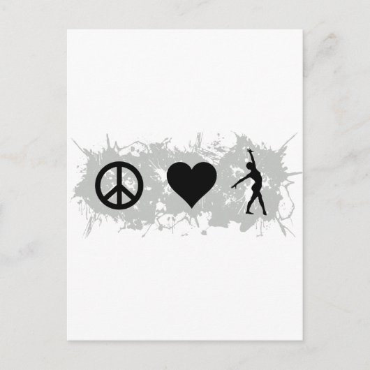 バレエ1 ポストカード (正面)