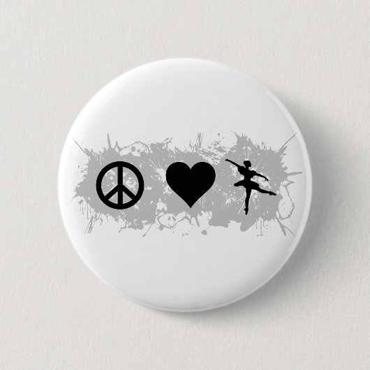 バレエ5 缶バッジ (正面)