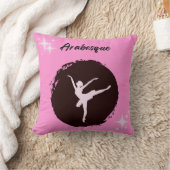 バレエ アラベスク クッション (ブランケット)