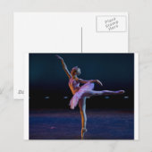 バレエ・アラベスク ポストカード (正面/裏面)