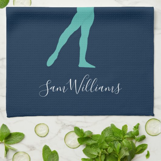 バレエ キッチンタオル (折り畳み)