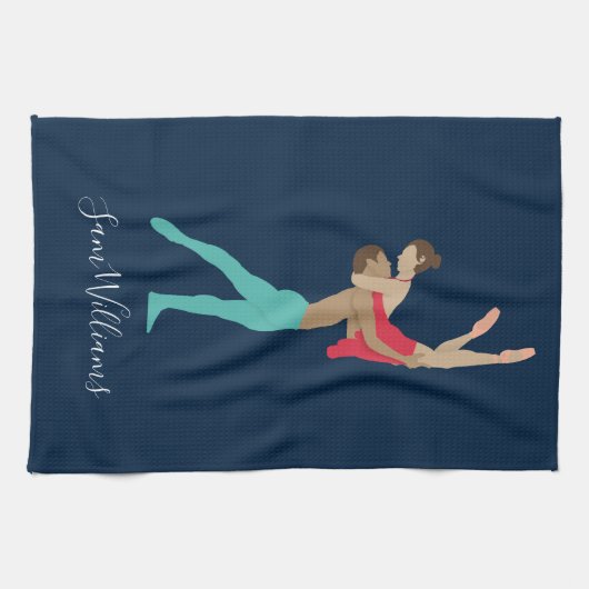 バレエ キッチンタオル (横)