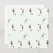  バレエ・クリスマス・カード シーズンカード (正面/裏面)